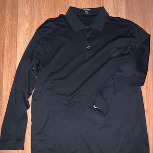 Nike Long Sleeve Dri-Fit Golf Poli
